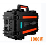 AUMOON BPS-1000W (Пік 2000Вт), 1100WH (298000mAh) портативна електростанція (ДБЖ) з можливістю заряджання від сонячної панелі