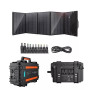 AUMOON BPS-1000W (Peak 2000W), 1100WH (298000mAh) + сонячна панель 100W + Holder портативний сонячний генератор електростанція.