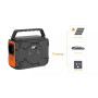 Сонячний генератор AUMOON OPS-200W (Пік 400Вт) 173Wh / 48000mAh + сонячна панель 40W, 60W, 80W, 100W електростанція із зарядкою від сонячної панелі.