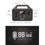 BRIDNA 300W (Пік 600Вт) + сонячна панель 100W портативний сонячний генератор електростанція, ДБЖ, із зарядкою від сонячної панелі.