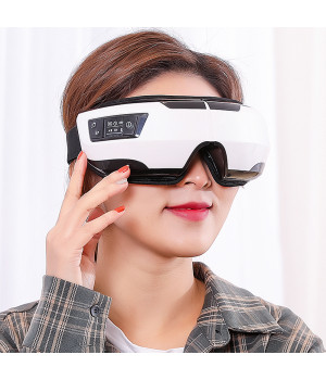 Масажер для очей з компресіонним вібромасажем та тепловою терапією EYE MASSAGE EM-03 Масажер для очей з компресіонним вібромасажем та тепловою терапією EYE MASSAGE EM-03