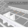 Автоматична стельова сушарка для білизни Homell HM-NH129, 1290мм, з гарячим повітрям, колір Білий, Сірий