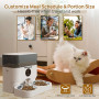 Годівниця для котів та собак автоматична Pet Life DU5L-WH WiFi 5,0л. з двома тарілками Біла