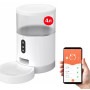 Годівниця для кішок і собак автоматична Elsi-Pet F001  WiFi, 4,0 л.  Біла