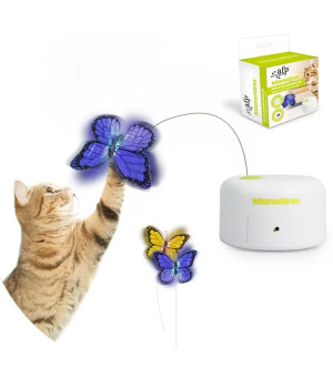 Розумна інтерактивна іграшка для котів та кішок Smart Interactive Butterfly AFP 3223 "Метелик" Розумна інтерактивна іграшка для котів та кішок Smart Interactive Butterfly AFP 3223 "Метелик"