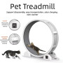 Бігове колесо для котів CutePet R04 XL з одометром для середніх та великих порід кішок Колір Білий
