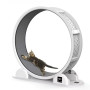 Бігове колесо для котів CutePet R04 XL з одометром для середніх та великих порід кішок Колір Білий