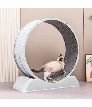 Бігове колесо для котів CutePet R03 L для малих та середніх порід кішок Колір Сірий Бігове колесо для котів CutePet R03 L для малих та середніх порід кішок Колір Сірий