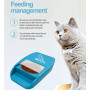 Годівниця для кішок і собак автоматична c мікрочіпом Microchip Pet Feeder JMQ-335 Plus, 500мл.