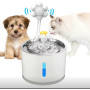 Датчик руху фонтану для кішок та собак ELSI-PET D01 "Ромашка" USB 5V Білий