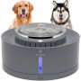 Поїлка - фонтан Els Pet B302 8L для собак середніх та великих порід бездротовий насос Колір Сірий