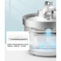 Поїлка - фонтан для котів та собак Smart Wandai BY106 2500mAh, 5000mAh 2,2л з датчиком руху Чорний