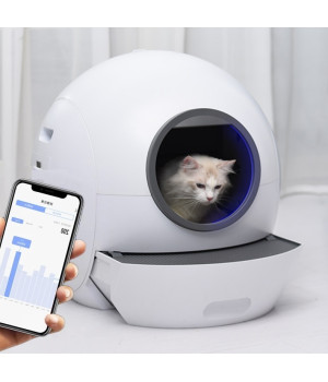 Автоматичний туалет для кішок Els-Pet E801, WiFi, УФ-стерилізація. Автоматичний туалет для кішок Els-Pet E801, WiFi, УФ-стерилізація.